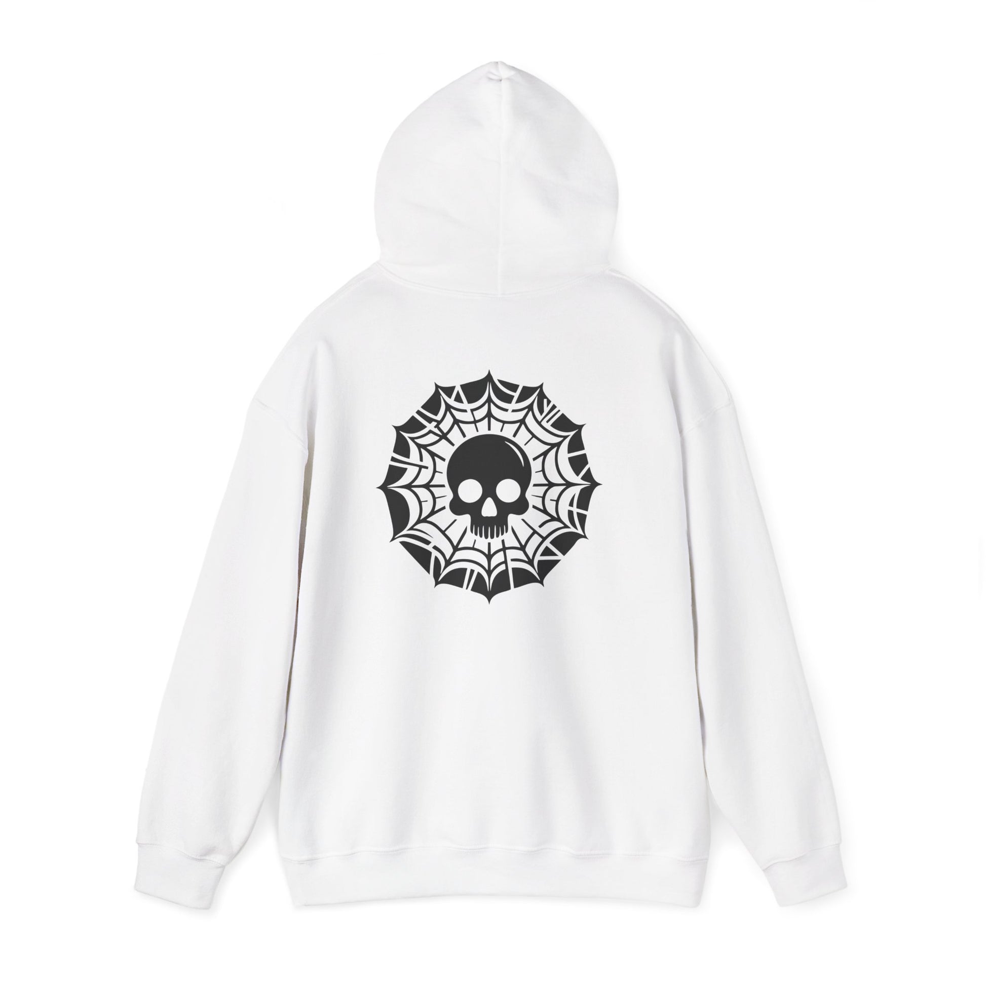 Spider Web Hoodie with Pockets, Unisex Hoodie