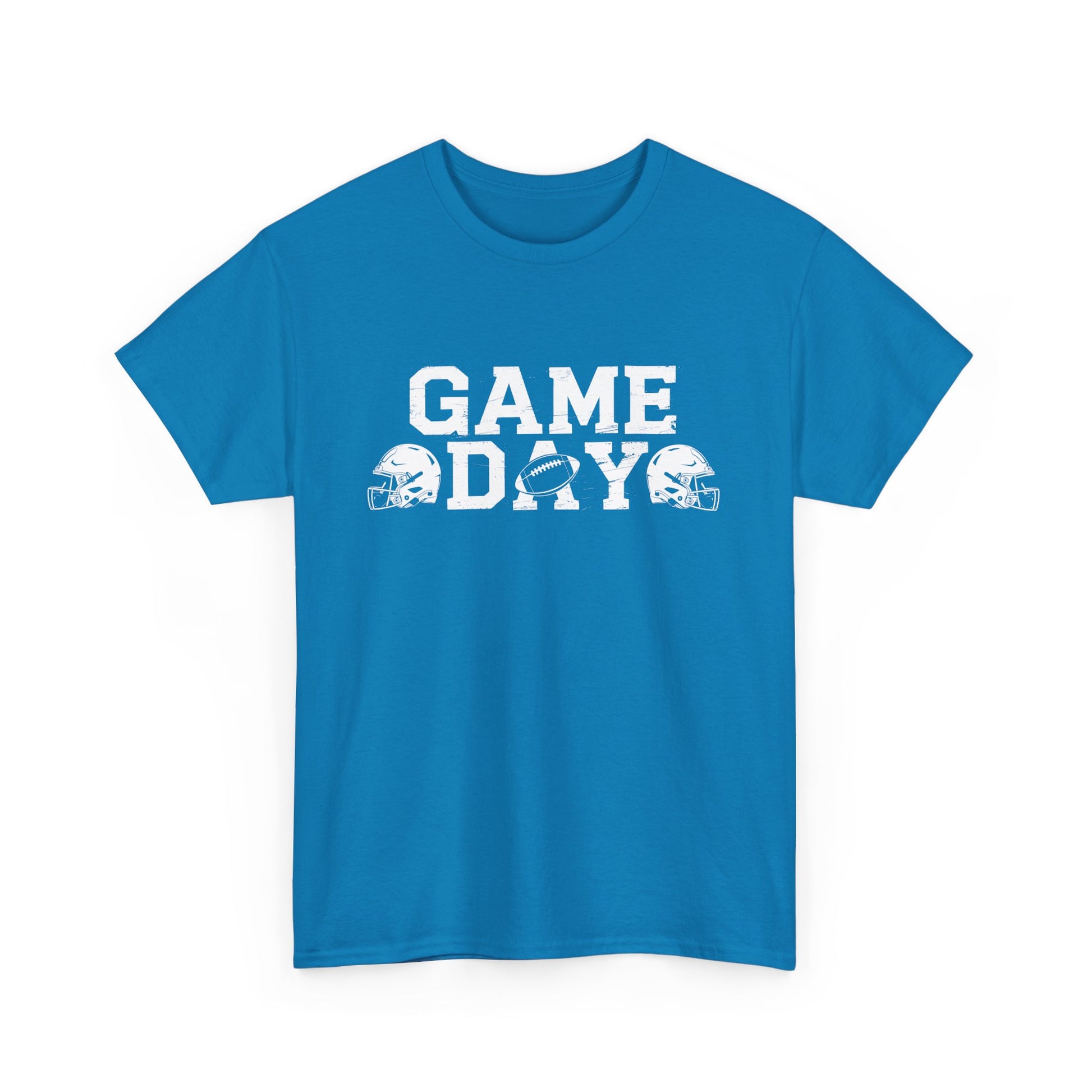Game Day Unisex Heavy Cotton Tee, Crew Neck Graphic T-Shirt
