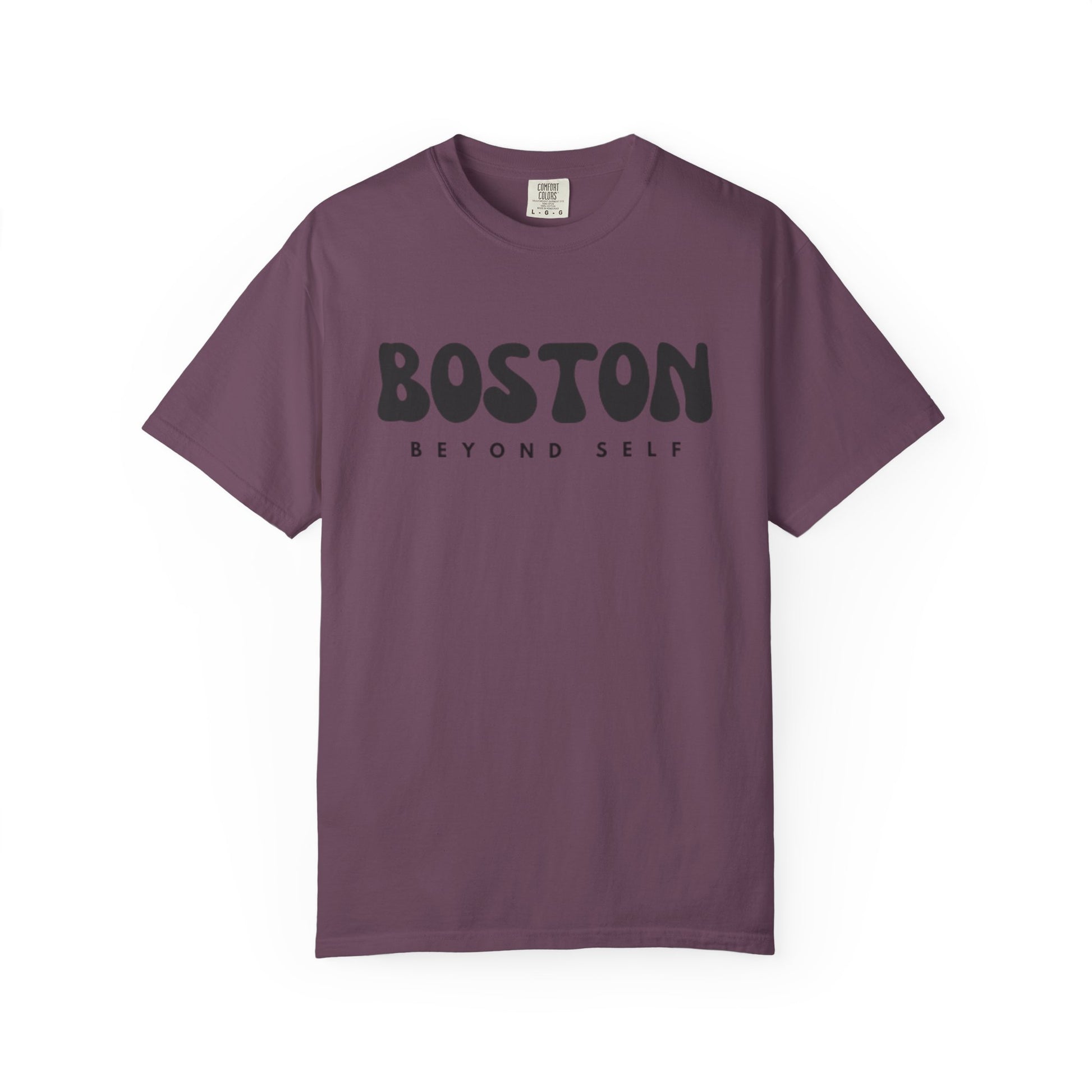 Boston Beyond Self Unisex Garment-Dyed T-Shirt - Casual Streetwear Tee