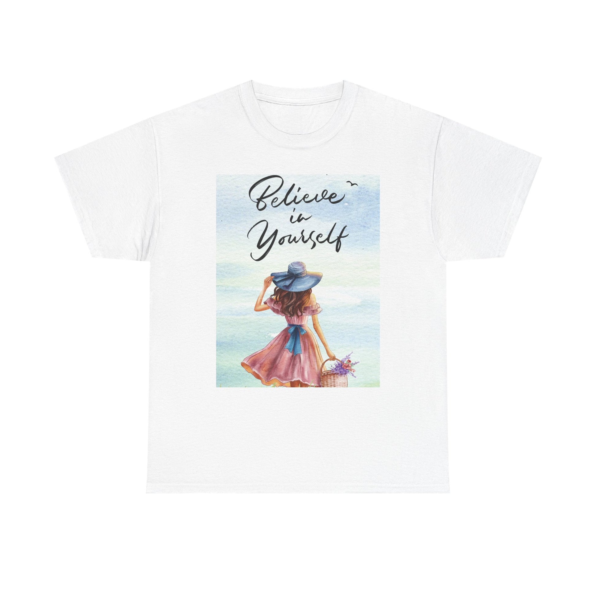 Believe in Yourself  Heavy Cotton Tee