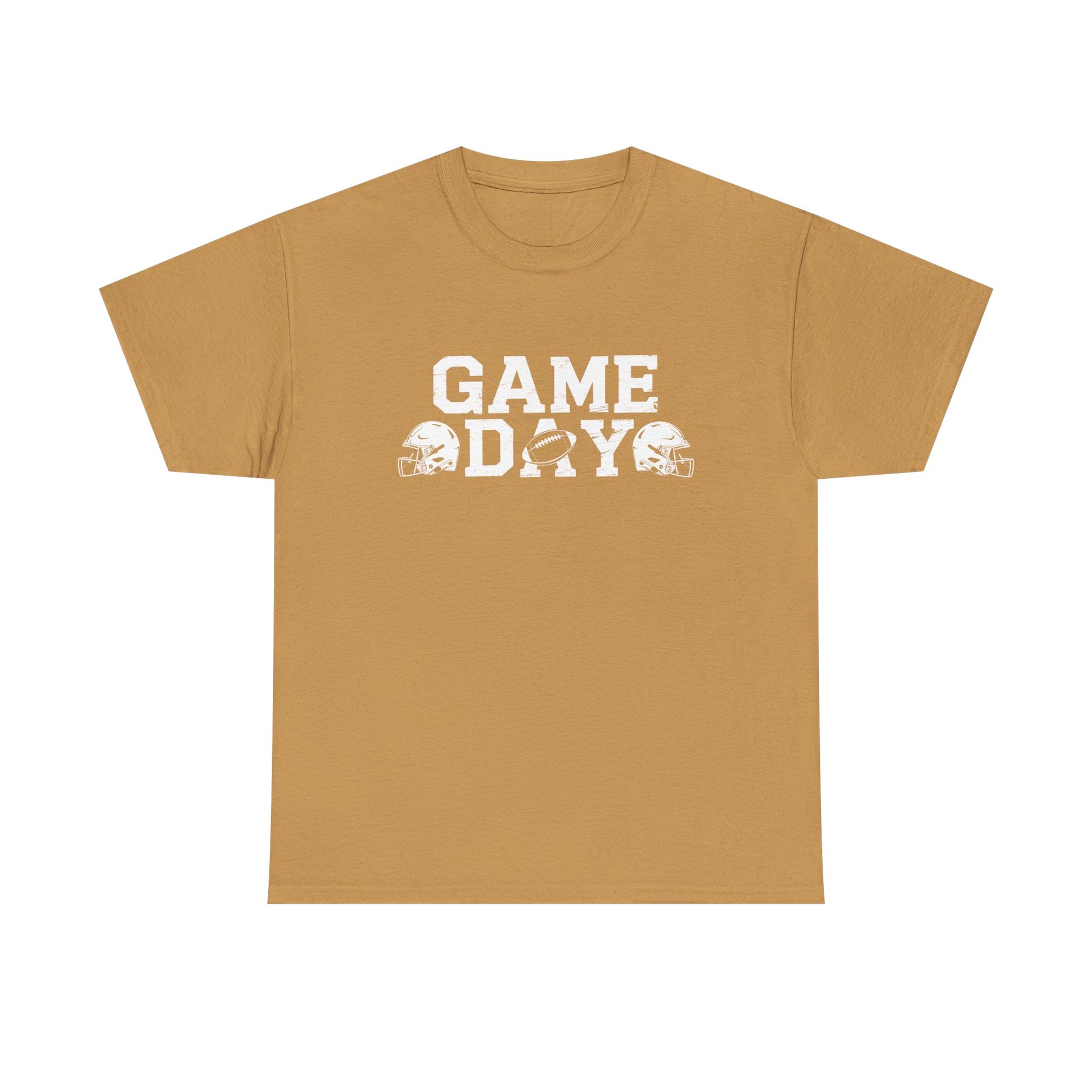 Game Day Unisex Heavy Cotton Tee, Crew Neck Graphic T-Shirt