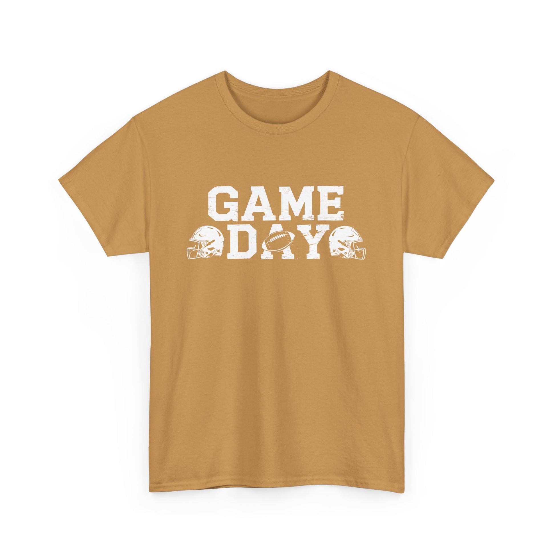 Game Day Unisex Heavy Cotton Tee, Crew Neck Graphic T-Shirt
