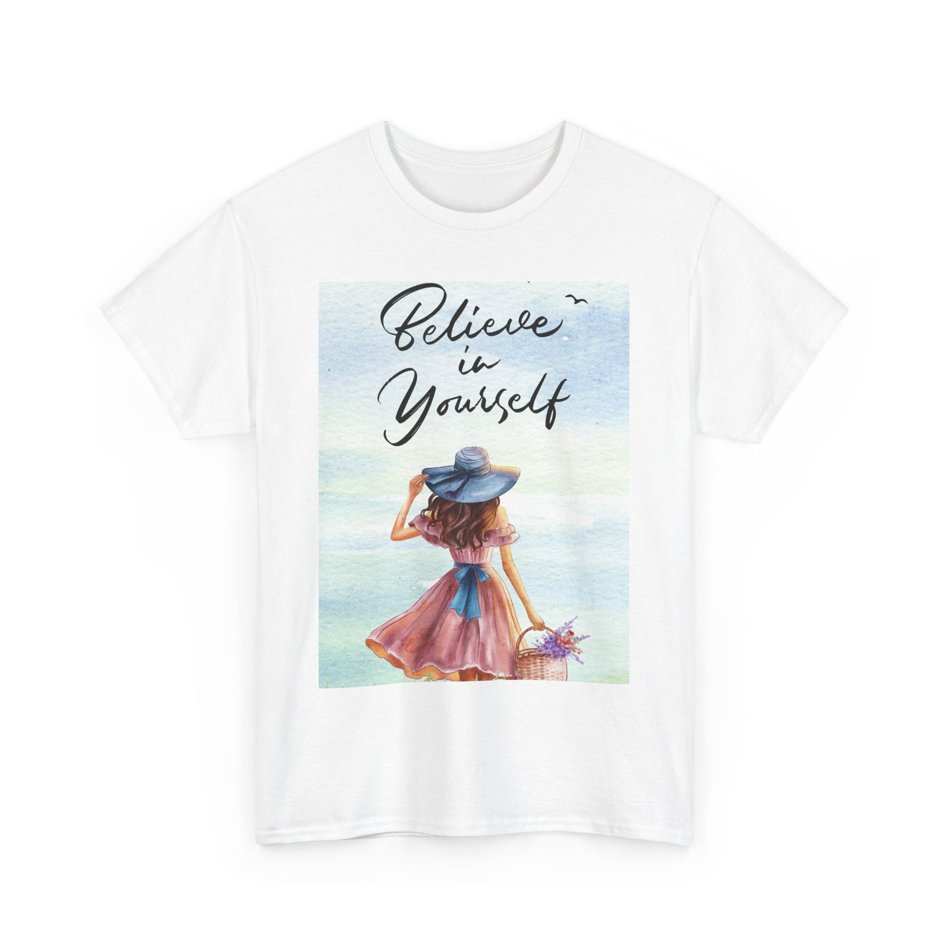 Believe in Yourself  Heavy Cotton Tee