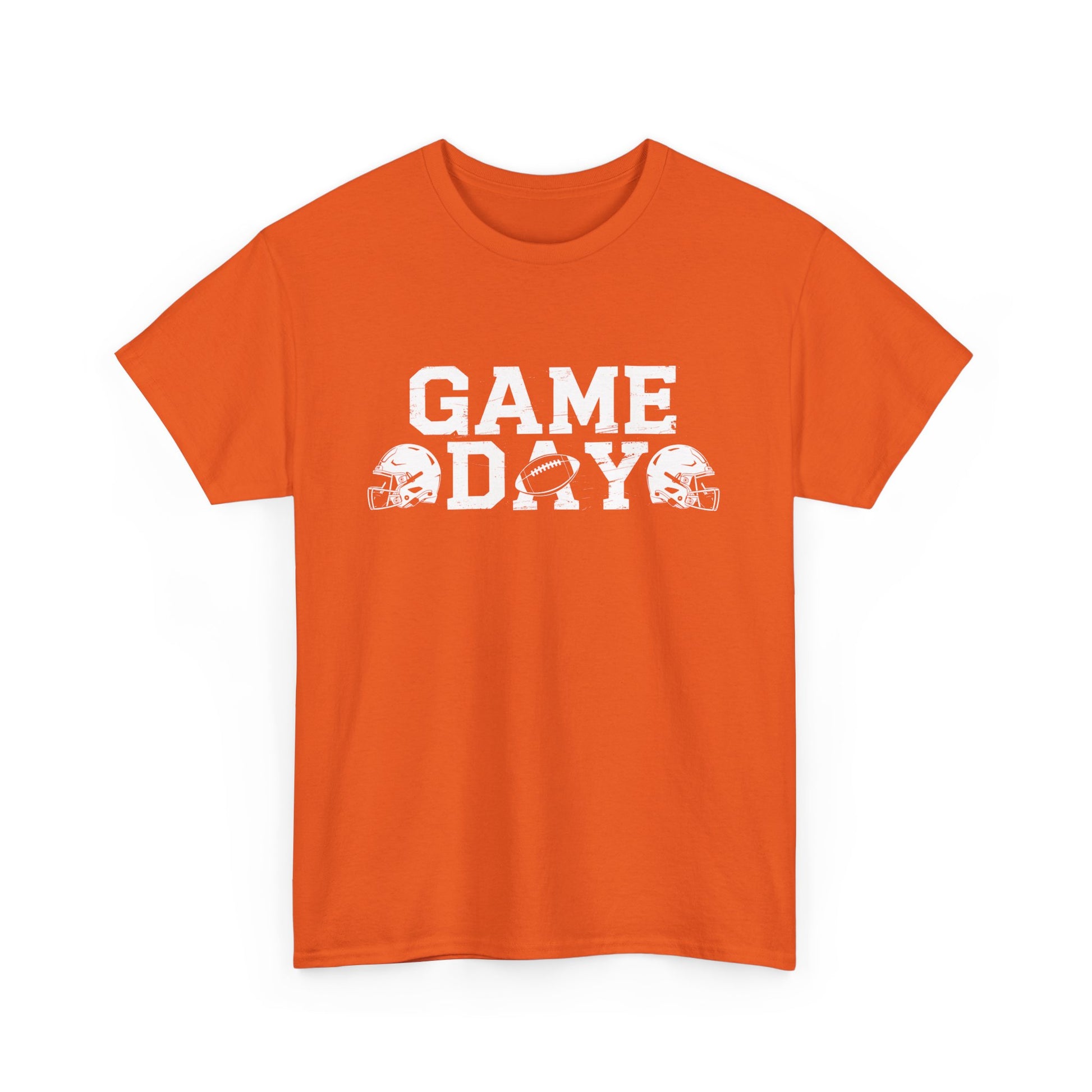 Game Day Unisex Heavy Cotton Tee, Crew Neck Graphic T-Shirt