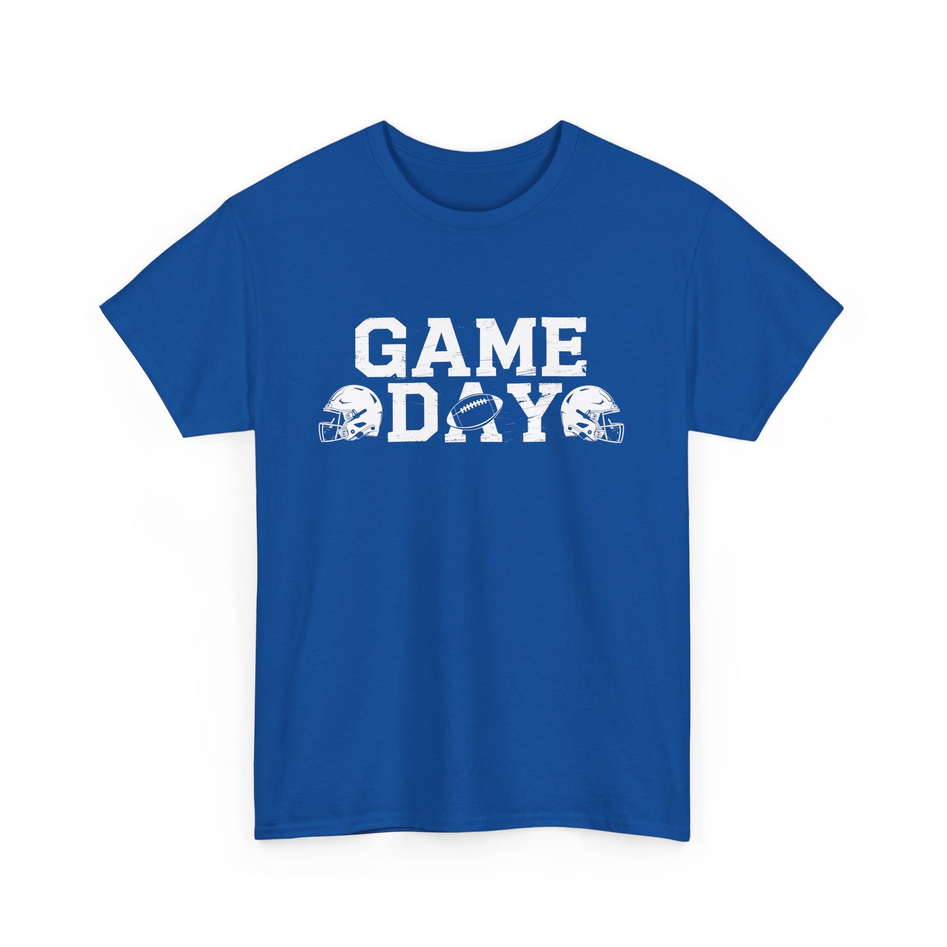 Game Day Unisex Heavy Cotton Tee, Crew Neck Graphic T-Shirt