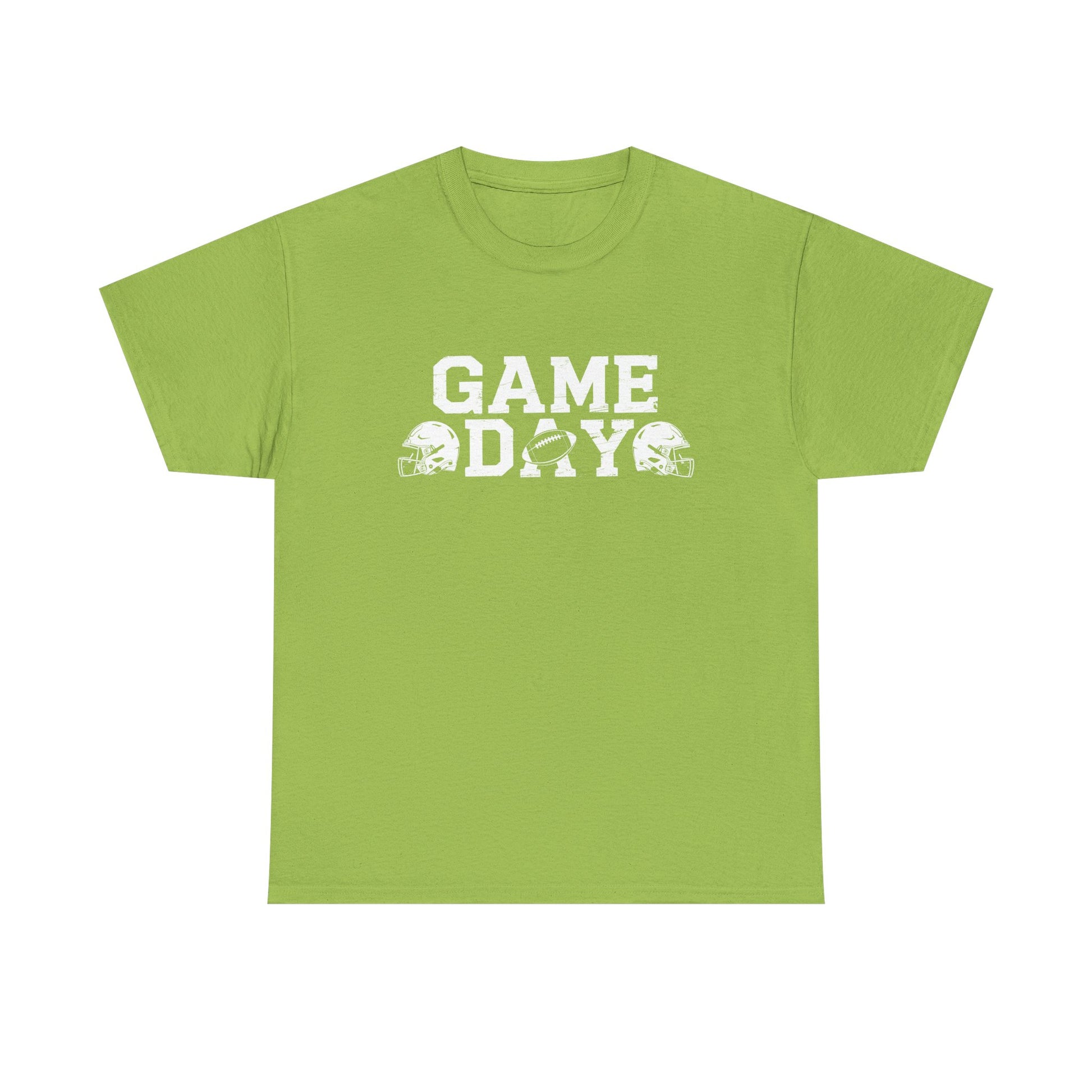 Game Day Unisex Heavy Cotton Tee, Crew Neck Graphic T-Shirt