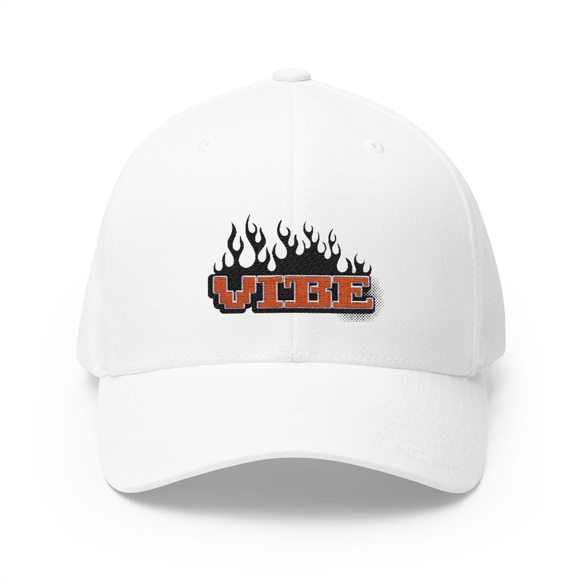 Flame Vibe Embroidered Cap