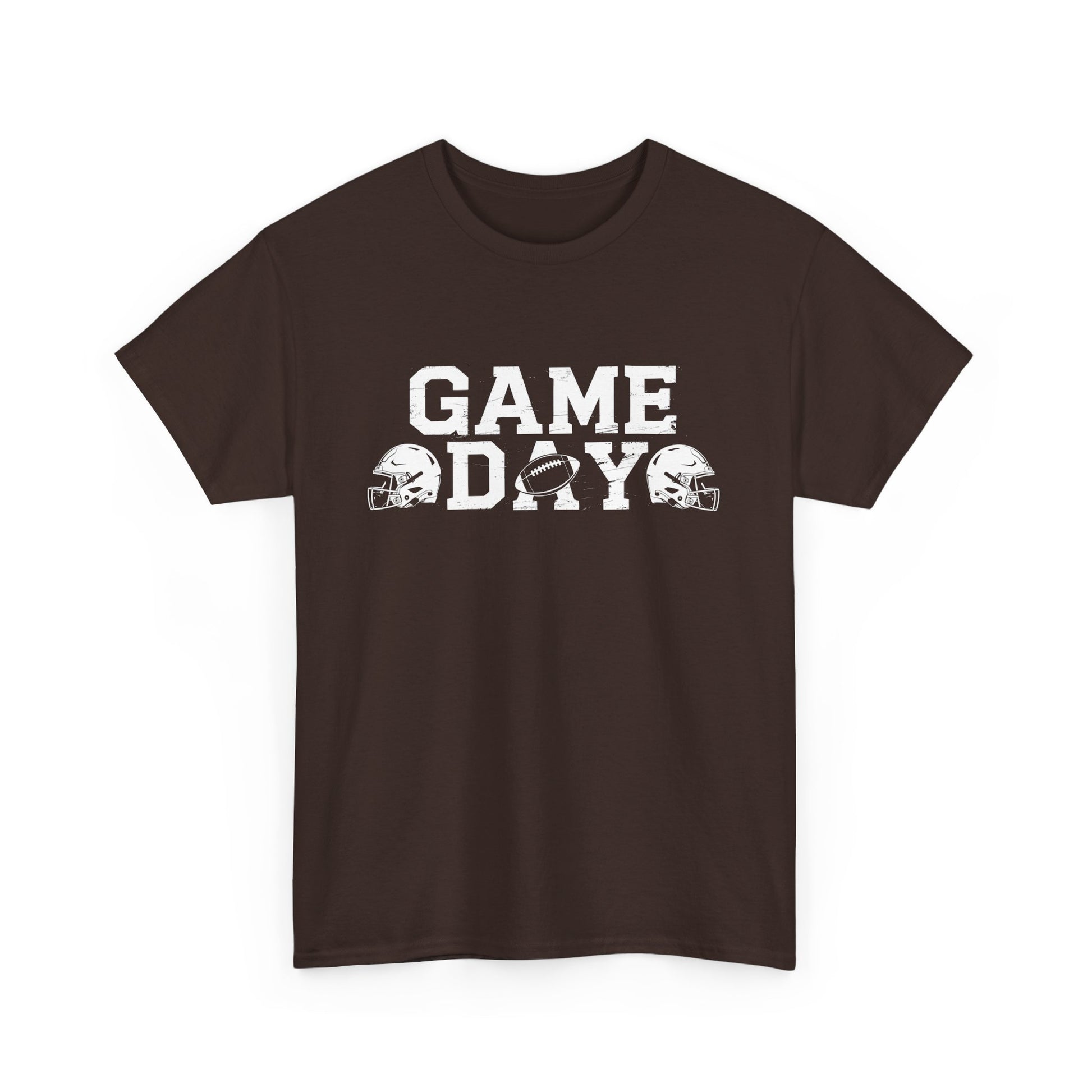 Game Day Unisex Heavy Cotton Tee, Crew Neck Graphic T-Shirt